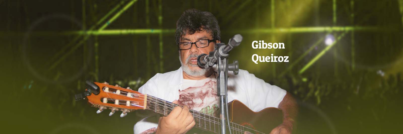 Gibson Queiroz: servidor de Pernambuco é músico e compositor