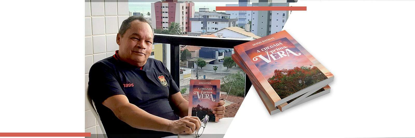 "A Chegada da prima Vera" – Servidor aposentado lança seu primeiro livro