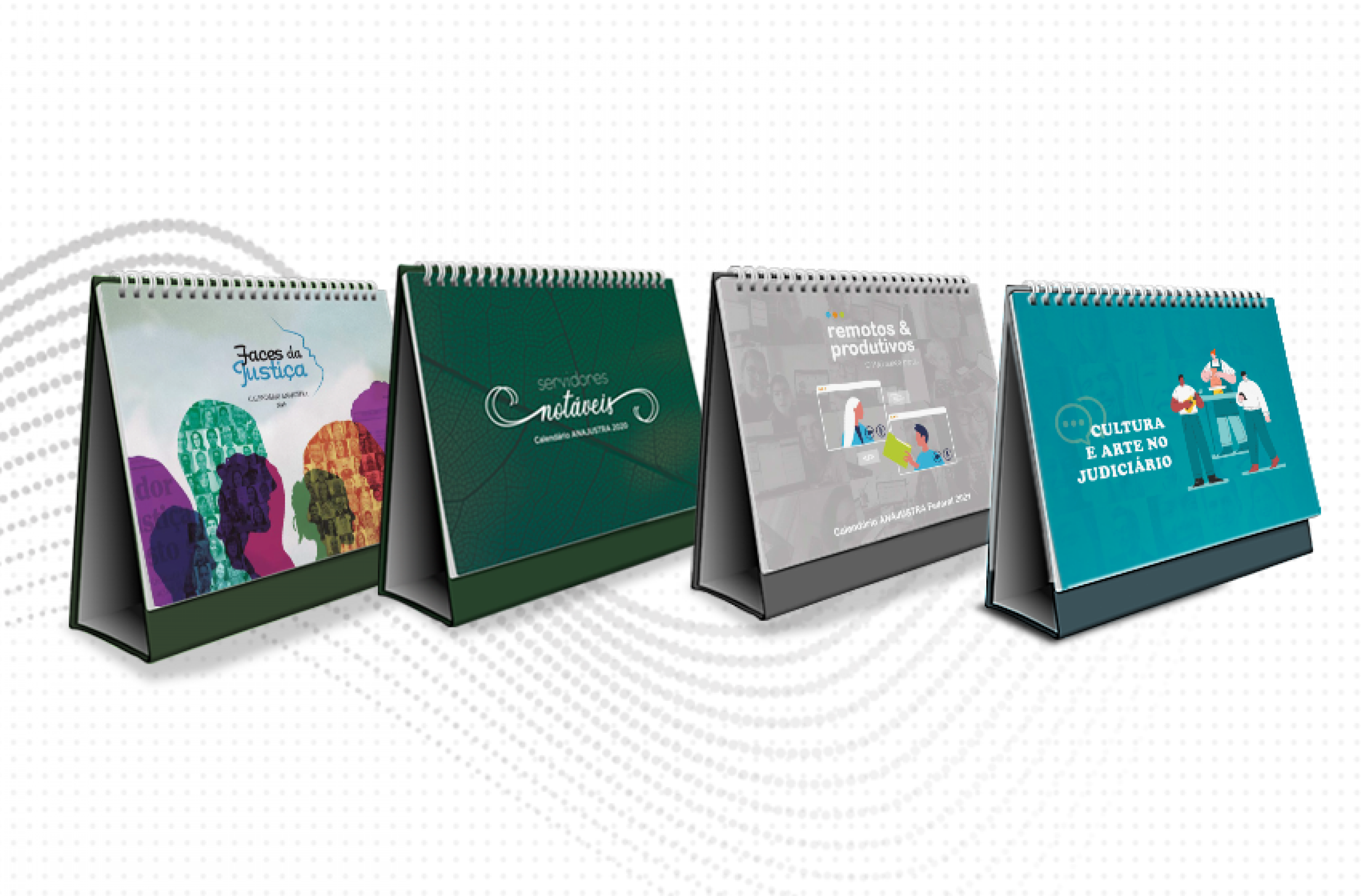 Capas de edições anteriores do calendário ANAJUSTRA Federal. - ANAJUSTRA Federal Capas de edições anteriores do calendário ANAJUSTRA Federal. - ANAJUSTRA Federal