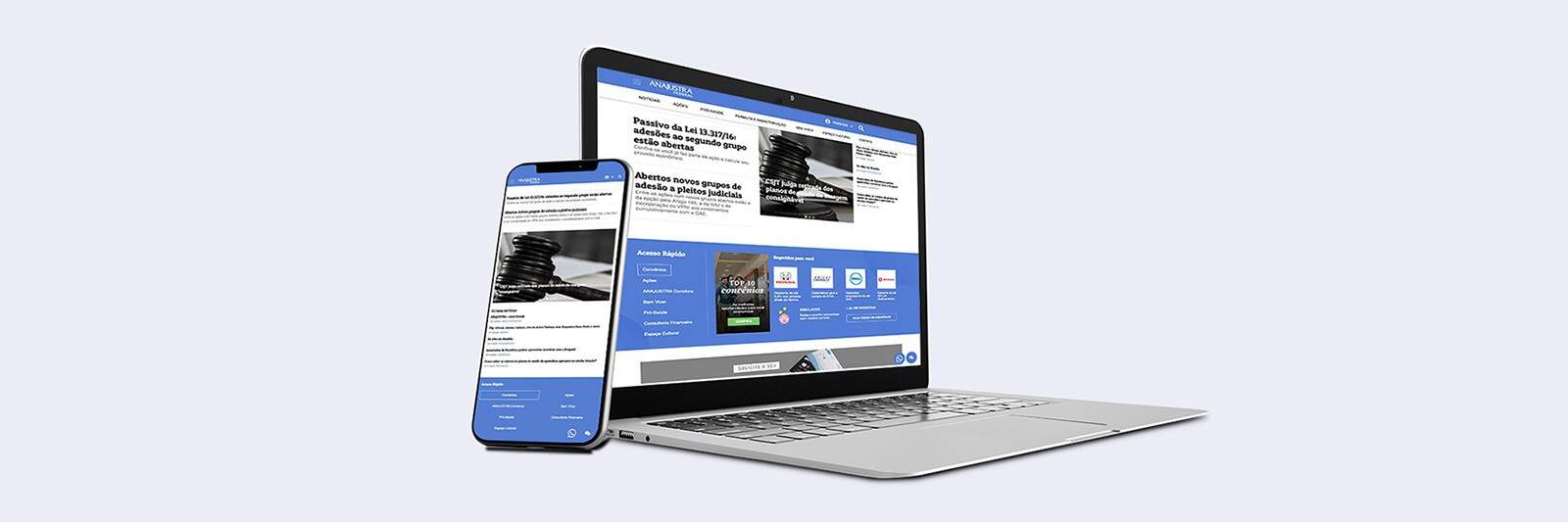 ANAJUSTRA Federal lança seu novo portal - No ano de sua expansão