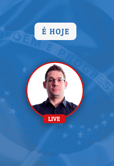 É hoje. Live