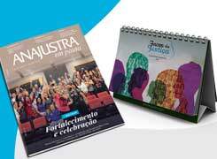 Impressos serão enviados apenas para associados com endereço confirmado - REVISTA E CALENDÁRIO