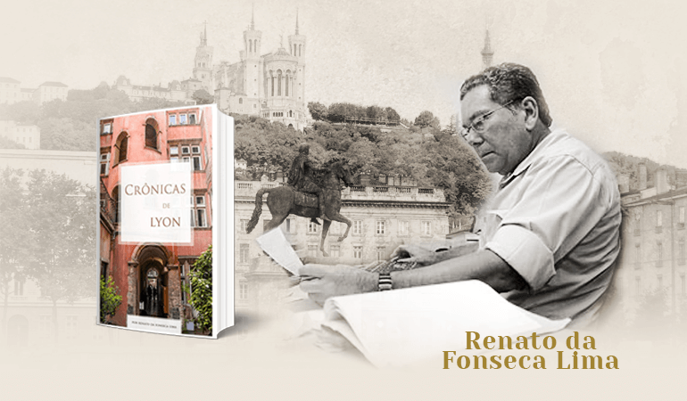 Servidor lança livro "Crônicas de Lyon"