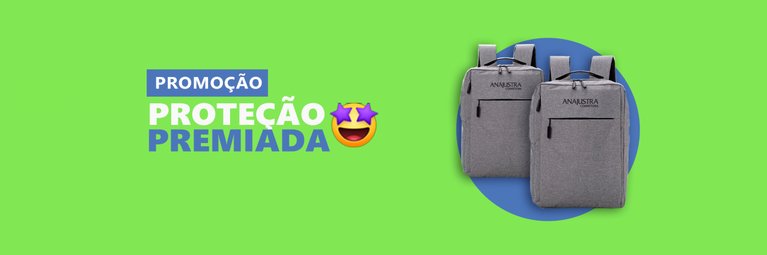 Conheça os ganhadores da promoção Proteção Premiada - Foram sorteadas 10 mochilas exclusivas da ANAJUSTRA Corretora.