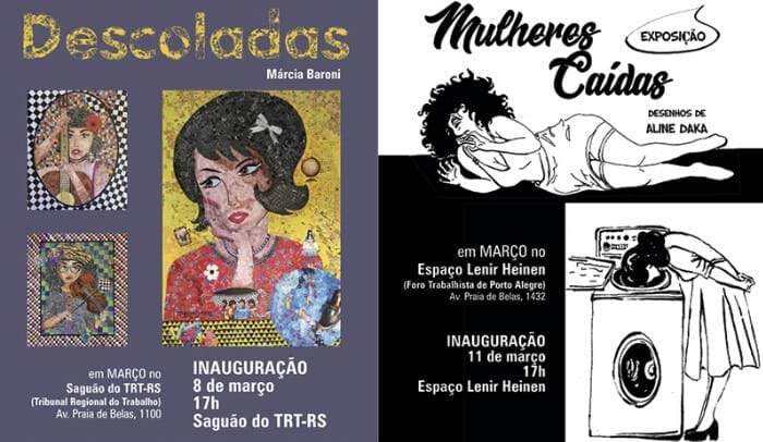 TRT4 celebra Dia Internacional da Mulher com duas exposições