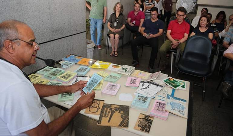 Servidor realiza palestra sobre literatura de cordel no TRT3