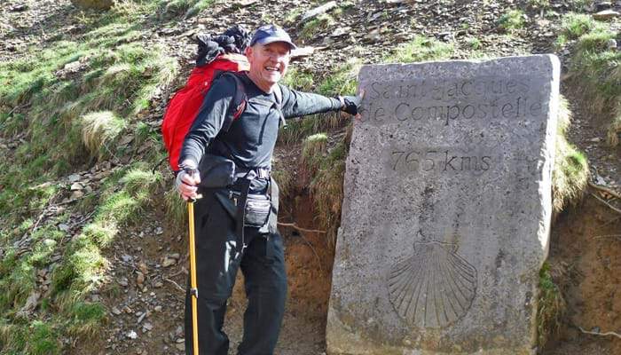 Servidor percorre mais de 800km em caminho para Santiago de Compostela