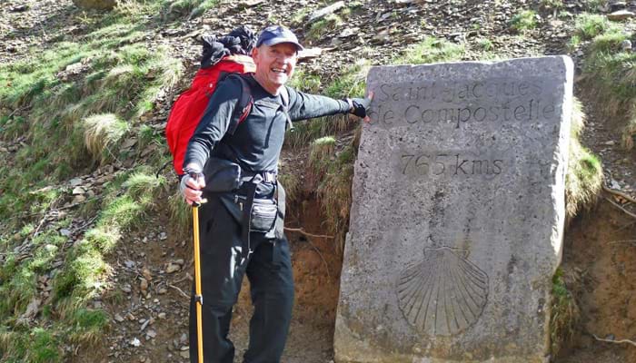 Servidor percorre mais de 800km em caminho para Santiago de Compostela
