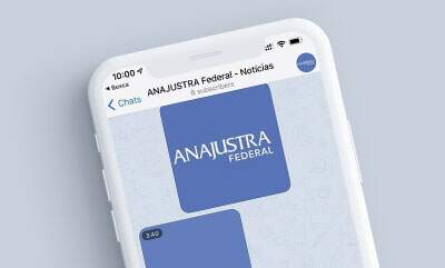 ANAJUSTRA Federal tem canal de notícias no Telegram - Objetivo é fazer as notícias chegarem diretamente ao associado.