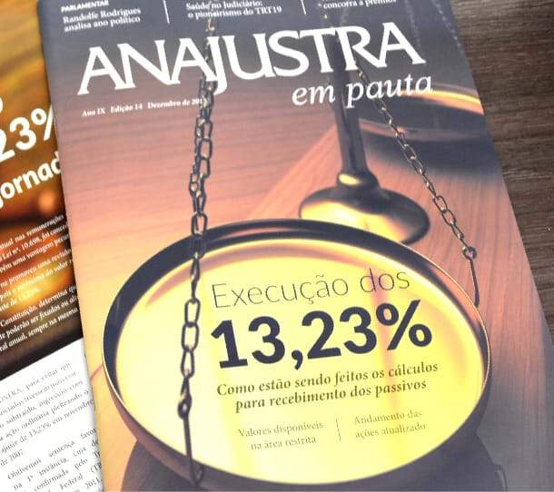 ANAJUSTRA em Pauta e calendário 2016 começam a ser distribuídos - -