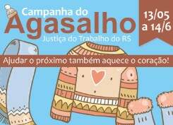 ANAJUSTRA apoia Campanha do Agasalho no TRT4 - -