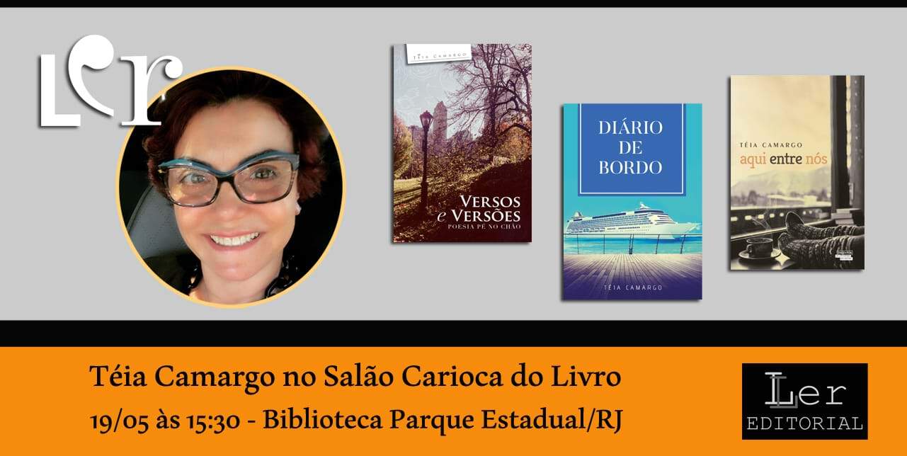 Servidora do TRT1 lança livro durante Salão Carioca do Livro