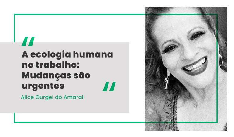 Ecologia humana no trabalho: associada publica artigo no jornal Estado de Direito