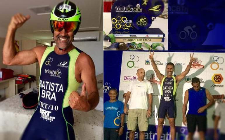 Servidor do TRT-10 é bicampeão brasileiro de triatlon