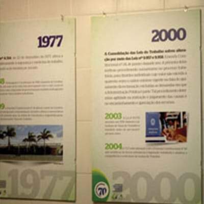 Vara do Trabalho de Crateús exibe exposição sobre 70 anos da CLT