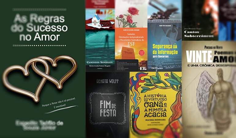 Confira 15 livros de servidores divulgados no Espaço Cultural