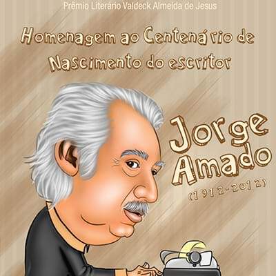 Lançamento de livro marca centenário de Jorge Amado