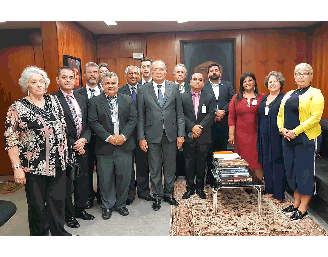 Diretores reúnem-se com ministro Gilmar Mendes - Quintos