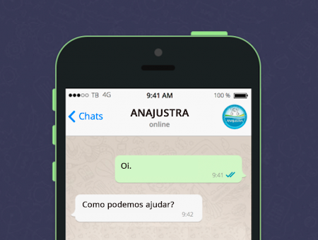 Tire dúvidas pelo WhatsApp ou chat - -