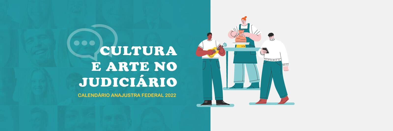 Último dia para votar no Calendário 2022 - Associados e o público em geral poderão escolher os artistas que vão estampar os meses de 2022.