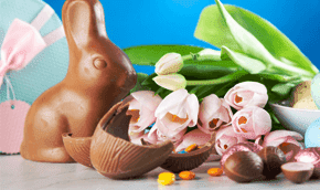 Páscoa: até 15% de desconto em chocolates e flores - -