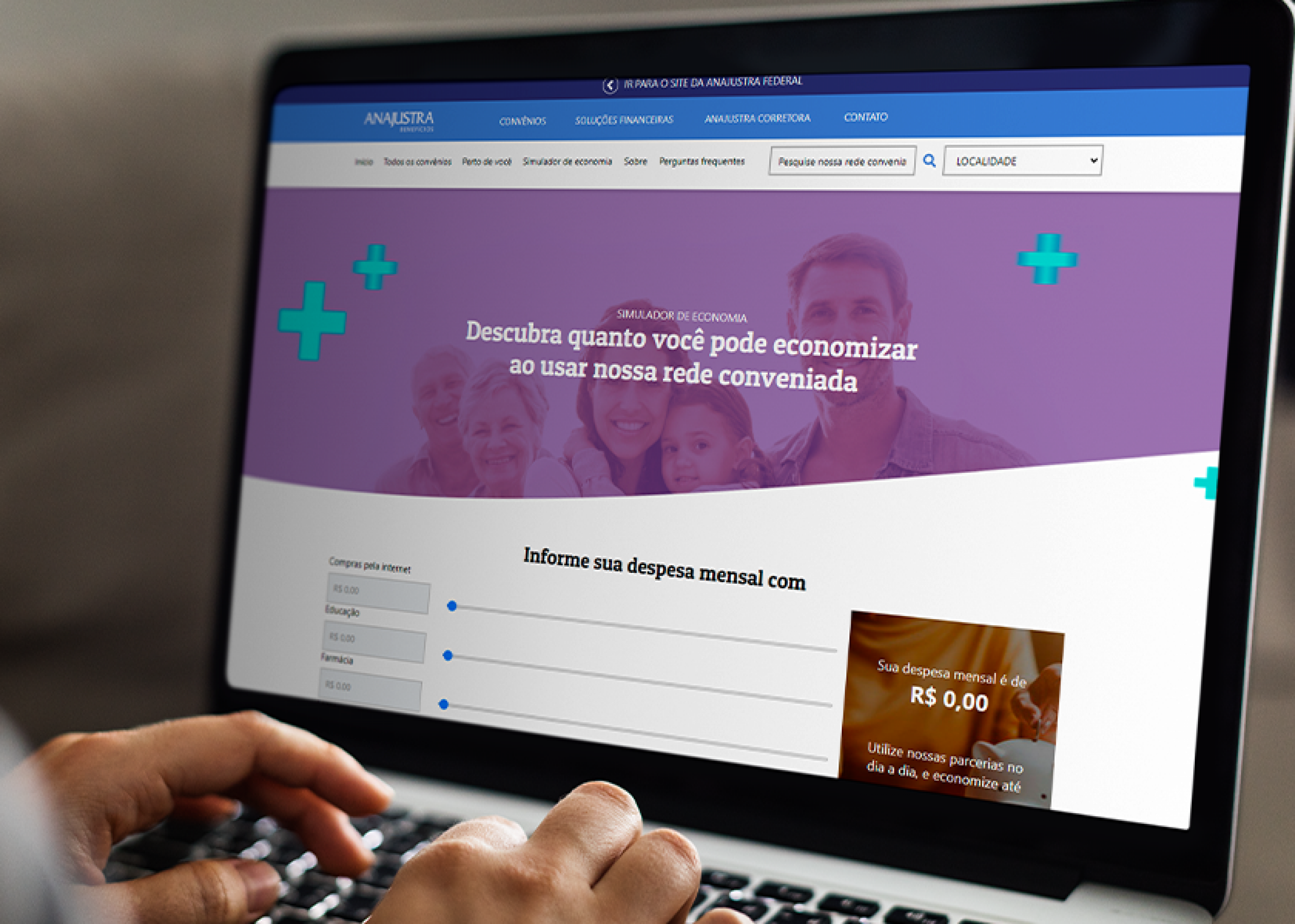 Descubra quanto você pode economizar com a rede conveniada - Ao utilizar os mais de 700 parceiros existentes em todo o país