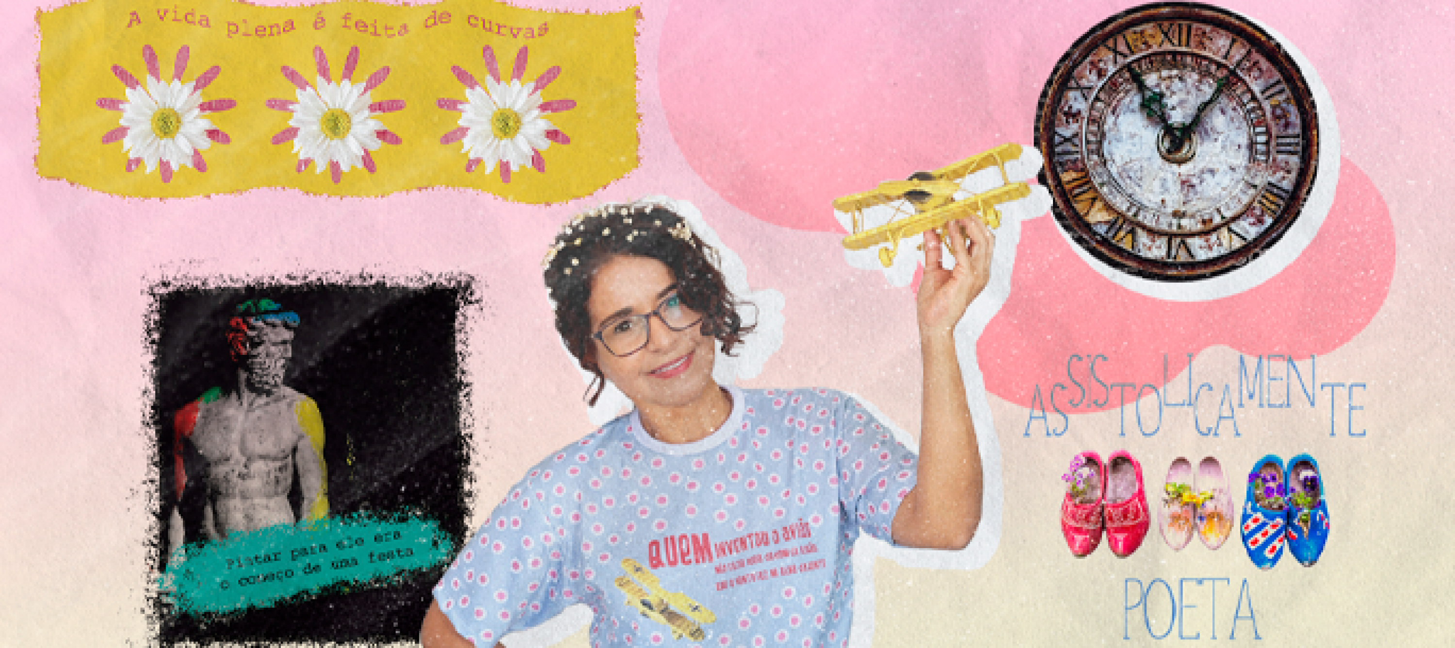 Camisetas e Çem poesias e Graça: servidora escreve prefácio de livro