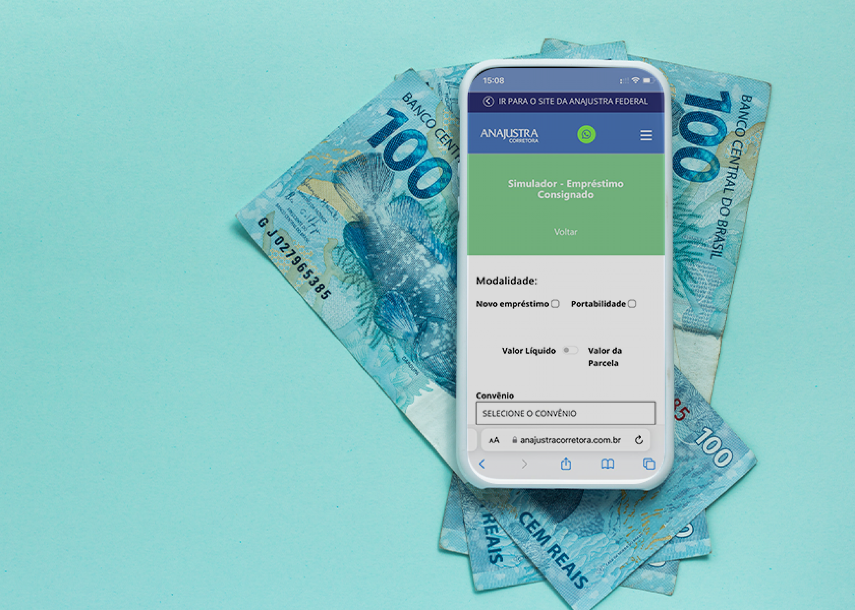 Faça uma simulação na área restrita do site. - ANAJUSTRA Federal Faça uma simulação na área restrita do site.