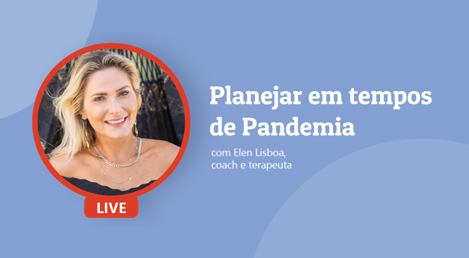 É hoje! Em live