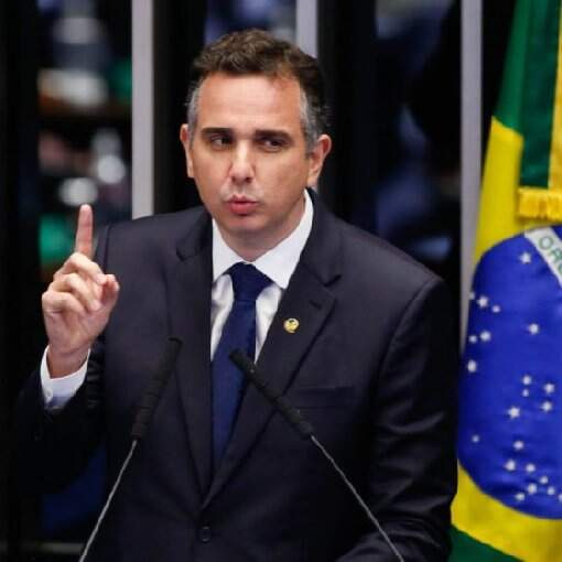 Presidente do Senado, Rodrigo Pacheco (PSD-MG).  - Poder 360
